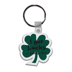 Clover Shape Keychains - Custom Logo Key tags